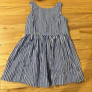 Polo by Ralph Lauren Navy and White Striped Dress